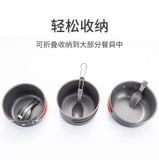 Thìa - Dao - Dĩa Titanium gấp gọn Naturehike NH19C001-J