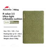 Đệm hơi siêu nhẹ siêu kháng nhiệt R3.5 dày 7cm Naturehike CNH22DZ018