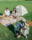 Xe kéo mini gấp gọn du lịch dã ngoại Naturehike CNH22JU012