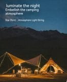 Đèn dây LED bong bóng trang trí lều trại Naturehike CNH22DQ028