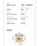 Bát đĩa cốc tráng men dành cho trẻ em du lịch dã ngoại Naturehike CNH22CJ004