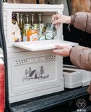 Thùng nhựa gấp gọn có ngăn phụ Naturehike CNH22SN019