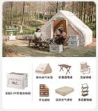 Thùng nhựa gấp gọn có ngăn phụ Naturehike CNH22SN019