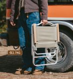 Ghế gấp dã ngoại khung sắt tay gỗ FE01 Naturehike CNK2300JU012