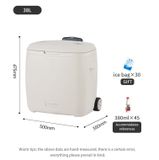 Thùng giữ nhiệt 48H kháng khuẩn cao cấp có bánh xe Naturehike CNK2300BS013