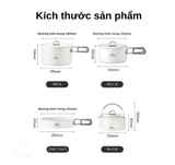 Bộ nồi nhôm tráng men chống dính 4-7 người Naturehike CNK2450CF013