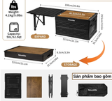 Thùng xếp gọn 50L tích hợp bàn nhôm cuộn Naturehike CNK2450XB018