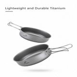 Chảo dã ngoại Titanium NatureHike TJP01 - NH18T010-A
