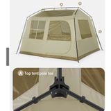 Lều cắm trại tự bung Glamping Village 6.0 thế hệ 2 Naturehike CNK2300ZP021