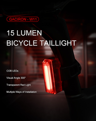  Đèn hậu xe đạp thông minh Gaciron W11 