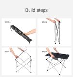 Bàn khung nhôm dã ngoại mặt vải gấp gọn siêu nhẹ Naturehike NH20JJ020