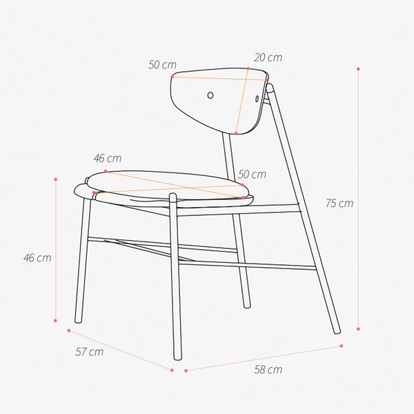 Ghế ăn XDAILY - Kink chair