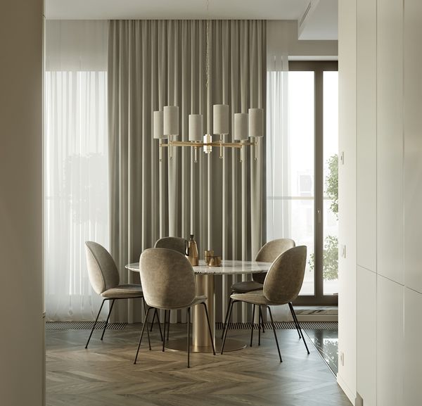 Ghế Gubi - chân đen