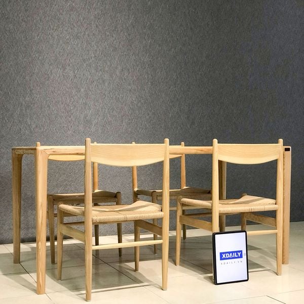 Bàn ăn gỗ tự nhiên Neva dining table