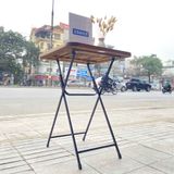 Bàn cafe gấp gọn XDAILY -  Patio Gỗ