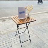 Bàn cafe gấp gọn XDAILY -  Patio Gỗ