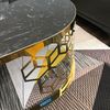 Bàn trà mạ PVD |  Hexa coffee table