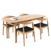 Bộ bàn ghế ăn 4 chỗ - Elbow - Shiki TN