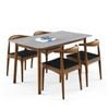 Bộ bàn ghế ăn 4 chỗ XDAILY - Elbow & Luna D