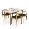 Bộ bàn ghế ăn 4 chỗ XDAILY - Elbow & Luna D