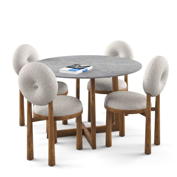 Bộ bàn ghế ăn 4 chỗ XDAILY - Simon - Concord - N