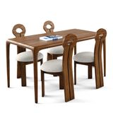 Bộ bàn ghế ăn 4 chỗ - BOLDING - NEVA - TN