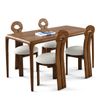 Bộ bàn ghế ăn 4 chỗ - BOLDING - NEVA - TN