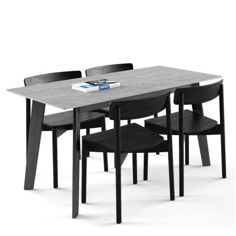 Bộ bàn ghế ăn 4 chỗ - Cross - Howard - D