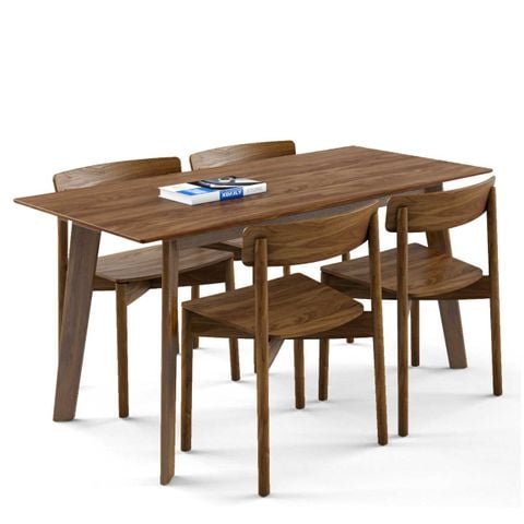 Bộ bàn ghế ăn 4 chỗ - Cross - Howard - N