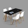 Bộ bàn ghế ăn XDAILY - Eames - Howard