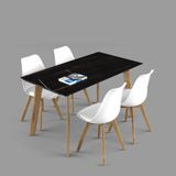 Bộ bàn ghế ăn XDAILY - Eames - Howard