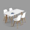 Bộ bàn ghế ăn XDAILY - Eames - Howard