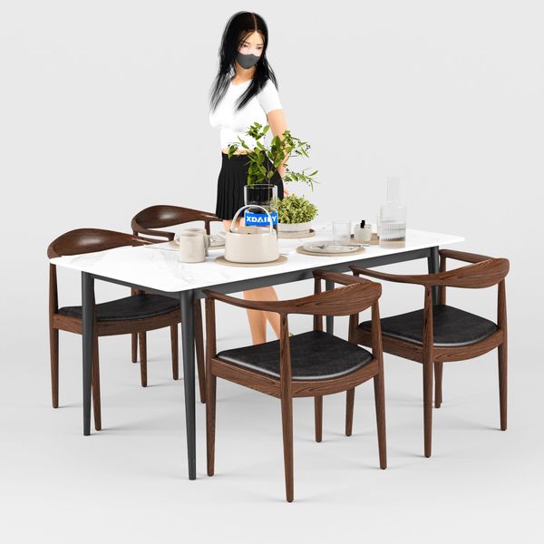 Bộ bàn ghế ăn XDAILY - V18-BC1