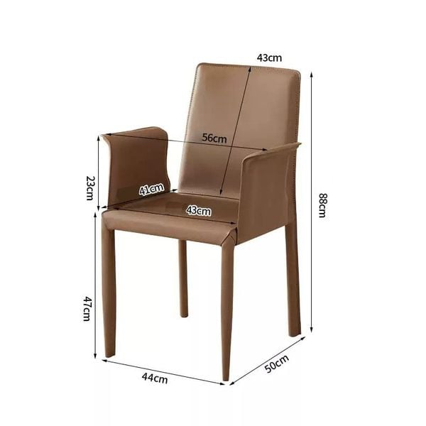 Ghế ăn bọc da cao cấp XDAILY - BOTTEGA chair