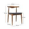 Bộ bàn ghế ăn 4 chỗ - Elbow - Shiki N