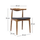 Bộ bàn ghế ăn 4 chỗ - Elbow - Neva