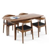 GHẾ ĂN XDAILY - GHẾ SỪNG BÒ ĐỆM VUÔNG