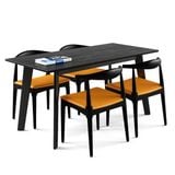 GHẾ ĂN XDAILY - GHẾ SỪNG BÒ ĐỆM VUÔNG