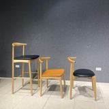 GHẾ ĂN XDAILY - GHẾ SỪNG BÒ ĐỆM VUÔNG