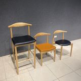 GHẾ ĂN XDAILY - GHẾ SỪNG BÒ ĐỆM VUÔNG