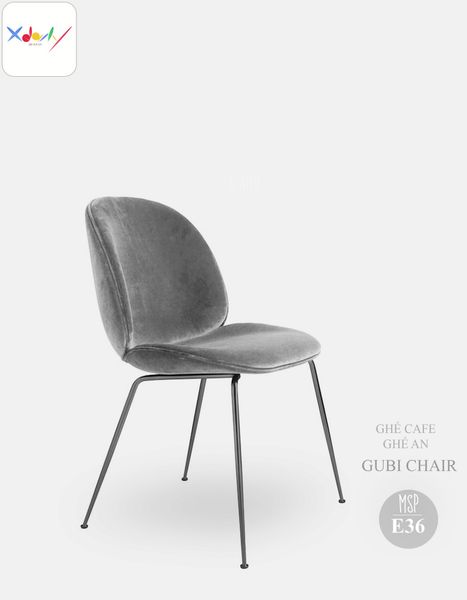 Ghế Gubi - chân đen