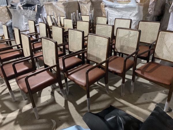 Ghế ăn tựa mây