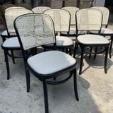 Ghế ăn Thonet tựa mây