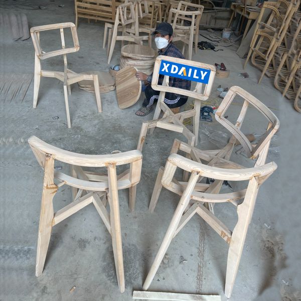 Ghế ăn tựa mây XDAILY - Cane