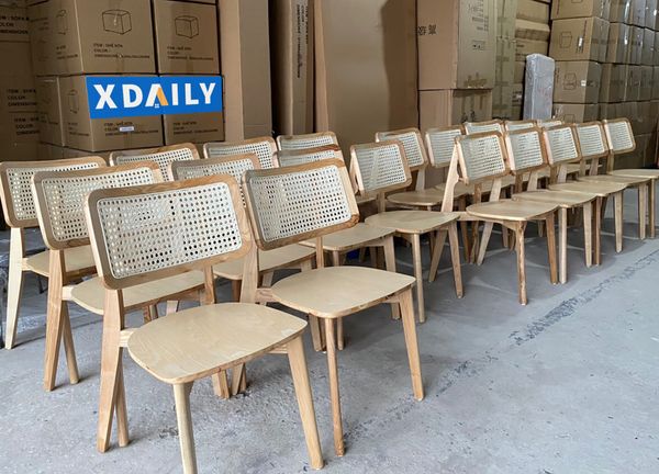Ghế ăn tựa mây XDAILY - Cane