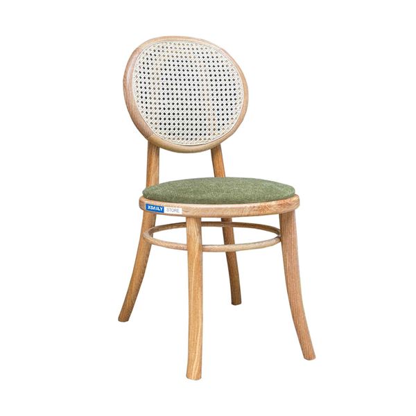 Ghế mây tựa tròn