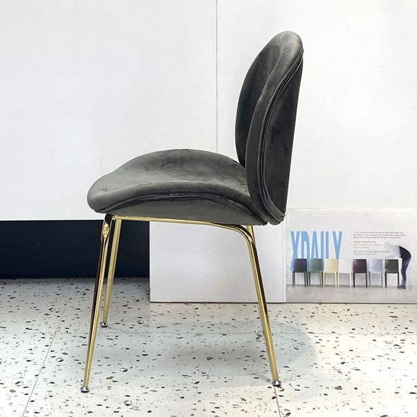 Ghế Gubi - chân mạ