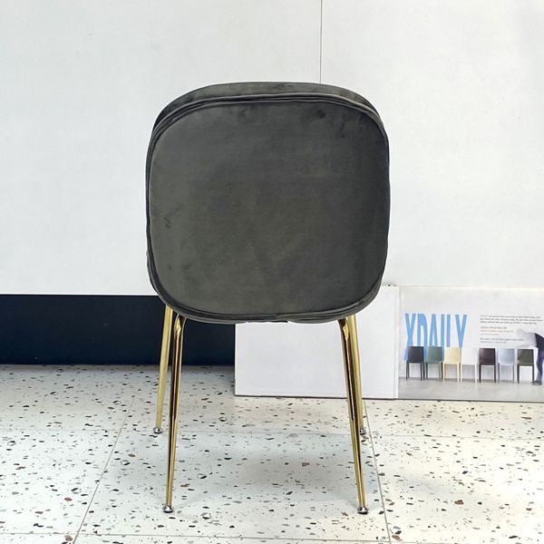 Ghế Gubi - chân mạ