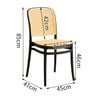 Ghế ăn XDAILY - Thonet mây nhựa