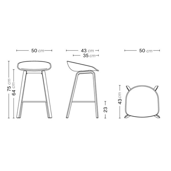 Ghế bar XDAILY - Hay bar GB11